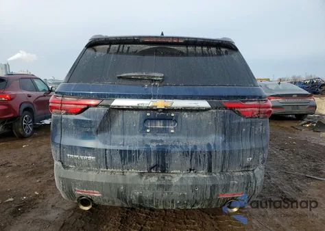 2022 Chevrolet Traverse Lt z USA, uszkodzony, nr VIN 1GNERGKW2NJ172853